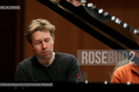 Rome, Jan 20 01 2007 Auditorium.Norvegian pianist Leif Ove Andsnes in concert at Santa Cecilia Accademy..  ©Riccardo Musacchio & Flavio Ianniello/Rosebud2