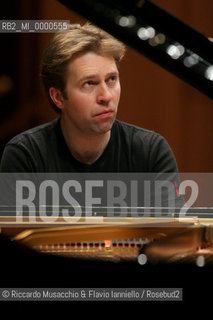 Rome, Jan 20 01 2007 Auditorium.Norvegian pianist Leif Ove Andsnes in concert at Santa Cecilia Accademy..  ©Riccardo Musacchio & Flavio Ianniello/Rosebud2