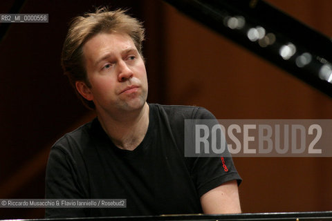 Rome, Jan 20 01 2007 Auditorium.Norvegian pianist Leif Ove Andsnes in concert at Santa Cecilia Accademy..  ©Riccardo Musacchio & Flavio Ianniello/Rosebud2