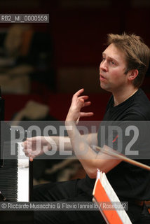 Rome, Jan 20 01 2007 Auditorium.Norvegian pianist Leif Ove Andsnes in concert at Santa Cecilia Accademy..  ©Riccardo Musacchio & Flavio Ianniello/Rosebud2