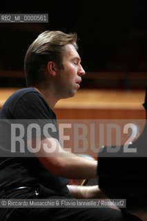 Rome, Jan 20 01 2007 Auditorium.Norvegian pianist Leif Ove Andsnes in concert at Santa Cecilia Accademy..  ©Riccardo Musacchio & Flavio Ianniello/Rosebud2