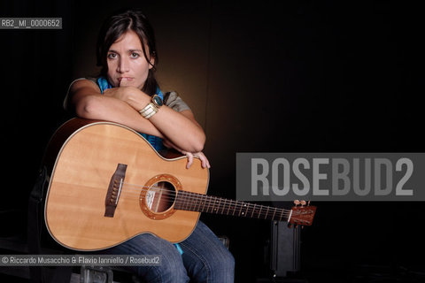 Rome, Sep 22 2007..Portrait of the italian jazz singer and songwriter Chiara Civello..  ©Riccardo Musacchio & Flavio Ianniello/Rosebud2