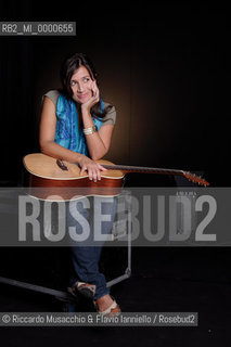 Rome, Sep 22 2007.Portrait of the italian jazz singer and songwriter Chiara Civello.  ©Riccardo Musacchio & Flavio Ianniello/Rosebud2