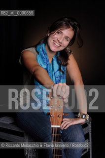 Rome, Sep 22 2007.Portrait of the italian jazz singer and songwriter Chiara Civello.  ©Riccardo Musacchio & Flavio Ianniello/Rosebud2