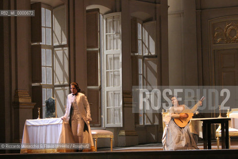 Roma, Teatro dell Opera 18 09 2005  LE NOZZE DI FIGARO  di Wolfgang Amadeus Mozart.ORCHESTRA E CORO DEL TEATRO DELLOPERA.Maestro concertatore e Direttore: Gianluigi Gelmetti.Regia di Gigi Proietti.Scene e costumi di Quirino Conti.Ph Riccardo Musacchio  ©Riccardo Musacchio & Flavio Ianniello/Rosebud2