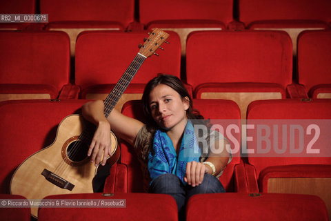 Rome, Sep 22 2007.Portrait of the italian jazz singer and songwriter Chiara Civello.  ©Riccardo Musacchio & Flavio Ianniello/Rosebud2