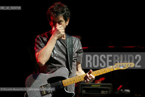 01 Mar 2006 Rome, Auditorium Parco della Musica.the musician Lou reed (ex Velvet Underground) in concert.  ©Riccardo Musacchio & Flavio Ianniello/Rosebud2