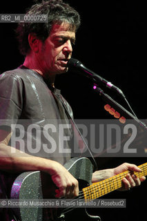 01 Mar 2006 Rome, Auditorium Parco della Musica.the musician Lou reed (ex Velvet Underground) in concert.  ©Riccardo Musacchio & Flavio Ianniello/Rosebud2