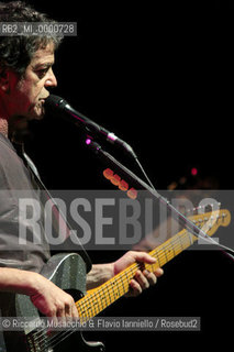 01 Mar 2006 Rome, Auditorium Parco della Musica.the musician Lou reed (ex Velvet Underground) in concert.  ©Riccardo Musacchio & Flavio Ianniello/Rosebud2