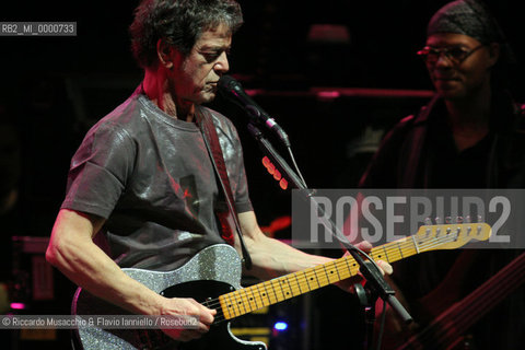 01 Mar 2006 Rome, Auditorium Parco della Musica.the musician Lou reed (ex Velvet Underground) in concert.  ©Riccardo Musacchio & Flavio Ianniello/Rosebud2