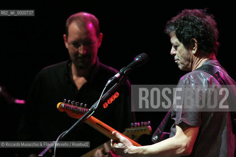 01 Mar 2006 Rome, Auditorium Parco della Musica.the musician Lou reed (ex Velvet Underground) in concert.  ©Riccardo Musacchio & Flavio Ianniello/Rosebud2