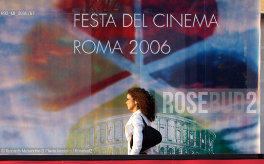 Rome, Auditorium Oct 13 2006.Romefilmfest 2006.In the picture: the cinema village.  ©Riccardo Musacchio & Flavio Ianniello/Rosebud2