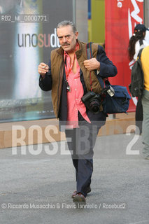 Rome, Auditorium Oct 13 2006.Romefilmfest 2006.In the picture: the photograph paparazzo Rino Barillari.  ©Riccardo Musacchio & Flavio Ianniello/Rosebud2