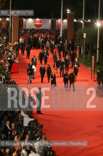 Rome, Auditorium Oct 13 2006.Romefilmfest 2006.In the picture: fans waiting the stars on the red carpet.  ©Riccardo Musacchio & Flavio Ianniello/Rosebud2