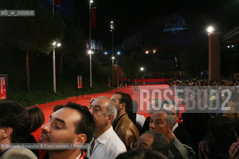 Rome, Auditorium Oct 13 2006.Romefilmfest 2006.In the picture: fans waiting the stars.  ©Riccardo Musacchio & Flavio Ianniello/Rosebud2