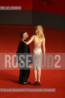 Rome, Auditorium Oct 13 2006.Romefilmfest 2006.In the picture: Nicole Kidman and the director Steve Shainberg on red carpet.  ©Riccardo Musacchio & Flavio Ianniello/Rosebud2