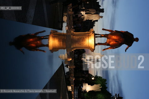 Rome,  Jul 13 2005 Capitoline Hill Campidoglio.Fashion Week, italian stylist Alberta Ferretys runway..  ©Riccardo Musacchio & Flavio Ianniello/Rosebud2