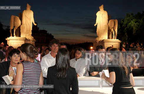 Rome,  Jul 13 2005 Capitoline Hill Campidoglio.Fashion Week, italian stylist Alberta Ferretys runway..  ©Riccardo Musacchio & Flavio Ianniello/Rosebud2