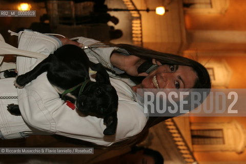 Rome,  Jul 13 2005 Capitoline Hill Campidoglio.Fashion Week, italian stylist Alberta Ferretys runway..  ©Riccardo Musacchio & Flavio Ianniello/Rosebud2