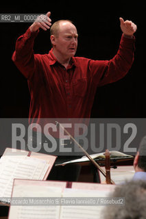 Mar 10 2006 Rome, Auditorium.National Santa Cecilia Orchestra .Conductor Paul McCreesh.  ©Riccardo Musacchio & Flavio Ianniello/Rosebud2