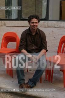 Rome, Jun 15 2006.In the picture: portrait of US writer Dave Eggers..  ©Riccardo Musacchio & Flavio Ianniello/Rosebud2