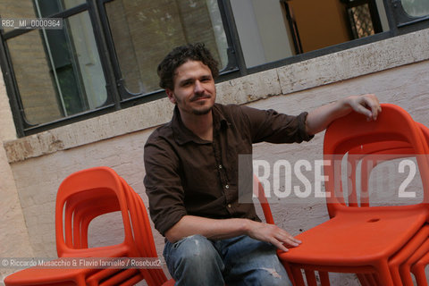 Rome, Jun 15 2006.In the picture: portrait of US writer Dave Eggers..  ©Riccardo Musacchio & Flavio Ianniello/Rosebud2