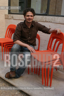 Rome, Jun 15 2006.In the picture: portrait of US writer Dave Eggers..  ©Riccardo Musacchio & Flavio Ianniello/Rosebud2