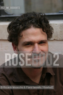 Rome, Jun 15 2006.In the picture: portrait of US writer Dave Eggers..  ©Riccardo Musacchio & Flavio Ianniello/Rosebud2