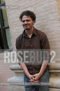 Rome, Jun 15 2006.In the picture: portrait of US writer Dave Eggers..  ©Riccardo Musacchio & Flavio Ianniello/Rosebud2