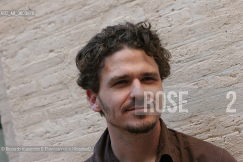 Rome, Jun 15 2006.In the picture: portrait of US writer Dave Eggers..  ©Riccardo Musacchio & Flavio Ianniello/Rosebud2