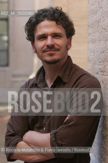 Rome, Jun 15 2006.In the picture: portrait of US writer Dave Eggers..  ©Riccardo Musacchio & Flavio Ianniello/Rosebud2