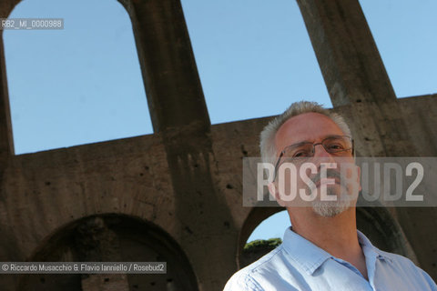 Rome, Jun 15 2006.In the picture: portrait of English writer Alan Hollinghurst..  ©Riccardo Musacchio & Flavio Ianniello/Rosebud2