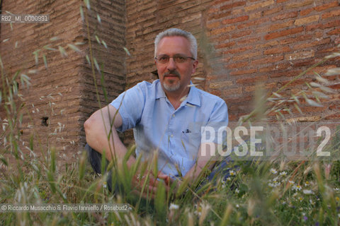 Rome, Jun 15 2006.In the picture: portrait of English writer Alan Hollinghurst..  ©Riccardo Musacchio & Flavio Ianniello/Rosebud2