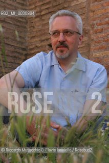 Rome, Jun 15 2006.In the picture: portrait of English writer Alan Hollinghurst..  ©Riccardo Musacchio & Flavio Ianniello/Rosebud2