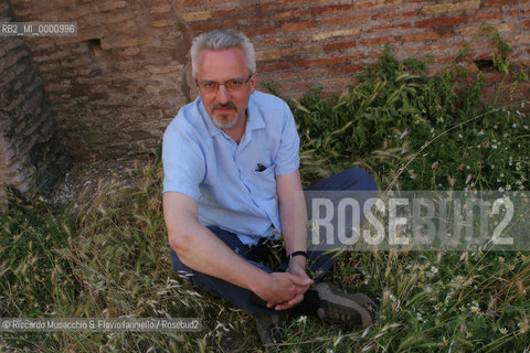 Rome, Jun 15 2006.In the picture: portrait of English writer Alan Hollinghurst..  ©Riccardo Musacchio & Flavio Ianniello/Rosebud2