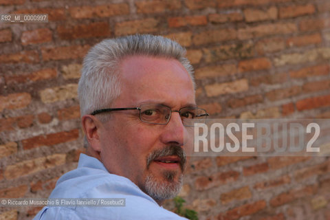 Rome, Jun 15 2006.In the picture: portrait of English writer Alan Hollinghurst..  ©Riccardo Musacchio & Flavio Ianniello/Rosebud2