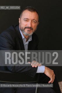 Rome, Jun 15 2006.In the picture: portrait of Spanish writer Arturo Perez Reverte..  ©Riccardo Musacchio & Flavio Ianniello/Rosebud2