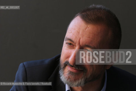 Rome, Jun 15 2006.In the picture: portrait of Spanish writer Arturo Perez Reverte..  ©Riccardo Musacchio & Flavio Ianniello/Rosebud2