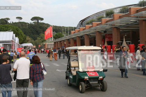 Rome, Auditorium Oct 13 2006.Romefilmfest 2006.In the picture: the cinema village.  ©Riccardo Musacchio & Flavio Ianniello/Rosebud2