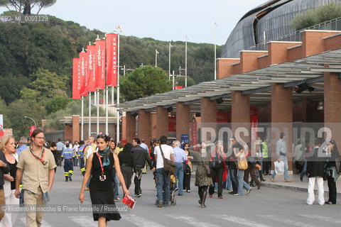 Rome, Auditorium Oct 13 2006.Romefilmfest 2006.In the picture: the cinema village.  ©Riccardo Musacchio & Flavio Ianniello/Rosebud2