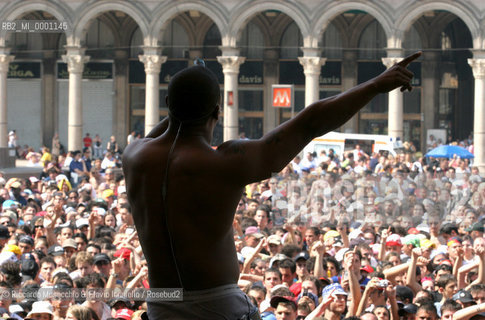 Milano, Piazza del Duomo 29 / 05 / 2005.Cornetto Free Music Festival.nella Foto: Flipsyde.Ph Riccardo Musacchio & Flavio Ianniello  ©Riccardo Musacchio & Flavio Ianniello/Rosebud2