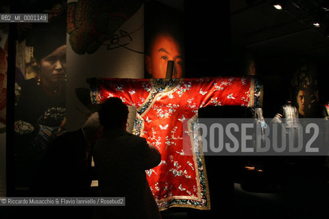 Rome, Auditorium Oct 14 2006.Romefilmfest 2006.In the picture: The Emperor’s Costumes an exhibition of costumes from the film The Last Emperor by Bernardo Bertolucci, overseen by Giulia Mafai.  ©Riccardo Musacchio & Flavio Ianniello/Rosebud2