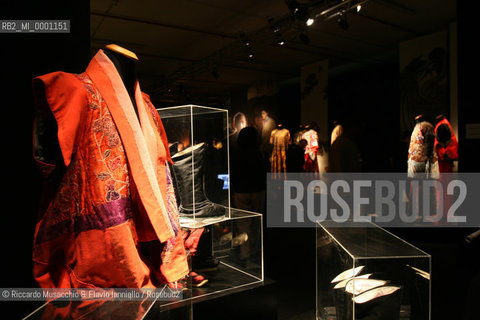 Rome, Auditorium Oct 14 2006.Romefilmfest 2006.In the picture: The Emperor’s Costumes an exhibition of costumes from the film The Last Emperor by Bernardo Bertolucci, overseen by Giulia Mafai.  ©Riccardo Musacchio & Flavio Ianniello/Rosebud2