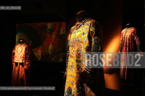 Rome, Auditorium Oct 14 2006.Romefilmfest 2006.In the picture: The Emperor’s Costumes an exhibition of costumes from the film The Last Emperor by Bernardo Bertolucci, overseen by Giulia Mafai.  ©Riccardo Musacchio & Flavio Ianniello/Rosebud2