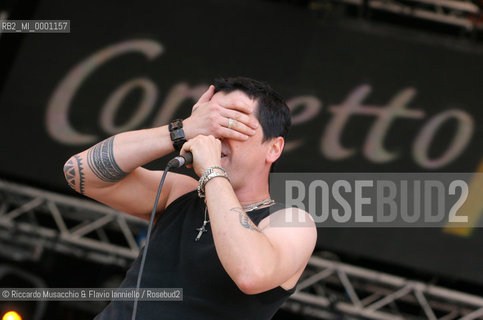 Milano, Piazza del Duomo 29 / 05 / 2005.Cornetto Free Music Festival.nella Foto: Rio.Ph Riccardo Musacchio & Flavio Ianniello  ©Riccardo Musacchio & Flavio Ianniello/Rosebud2