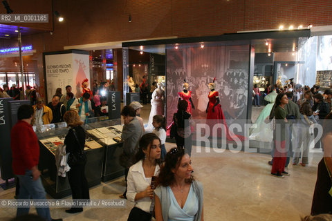 Rome, Auditorium Oct 14 2006.Romefilmfest 2006.In the picture: people at the exhibition Luchino Visconti and his times..  ©Riccardo Musacchio & Flavio Ianniello/Rosebud2