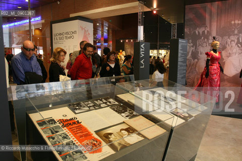 Rome, Auditorium Oct 14 2006.Romefilmfest 2006.In the picture: people at the exhibition Luchino Visconti and his times..  ©Riccardo Musacchio & Flavio Ianniello/Rosebud2