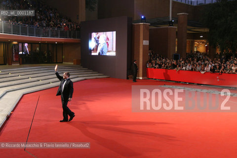 Rome, Auditorium Oct 15 2006.Romefilmfest 2006.In the picture: the italian actor Carlo Verdone on the red carpet.  ©Riccardo Musacchio & Flavio Ianniello/Rosebud2