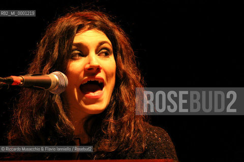 19 Mar 06, Rome Eliseo Theatre.The pop singer and songwriter LAura.  ©Riccardo Musacchio & Flavio Ianniello/Rosebud2