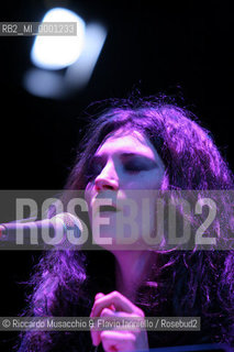 19 Mar 06, Rome Eliseo Theatre.The pop singer and songwriter LAura.  ©Riccardo Musacchio & Flavio Ianniello/Rosebud2